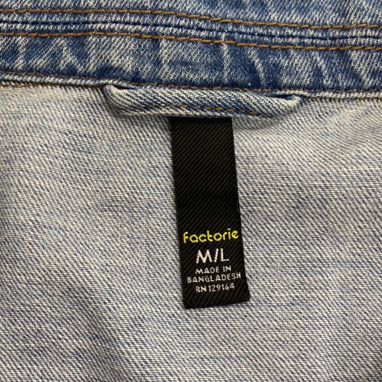 factorie denim jacket