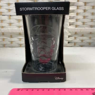 Star Wars stormtrooper glass