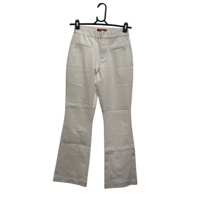 Guess Womens  Size XS High Waisted Pants White 