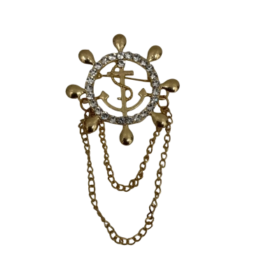 Unbranded Women's Brooch Navy