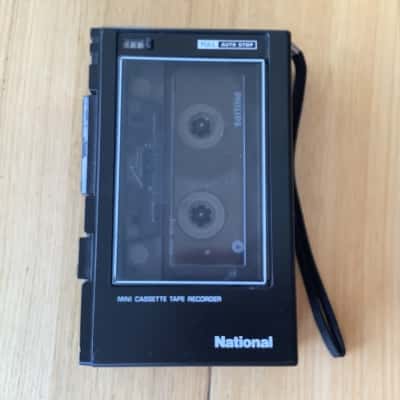 National.  Mini Cassette Recorder.  Model No. RQ-334