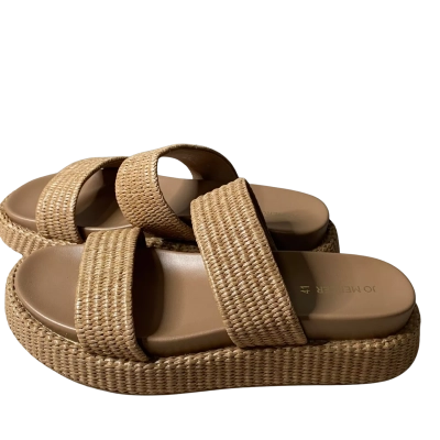 Jo Mercer Tan Platfrom Slides Size 41