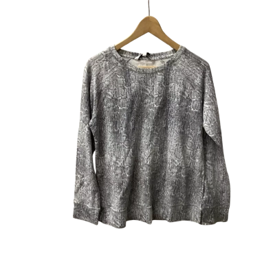 Sportscraft Womens  Size M Long Sleeve Top Grey k