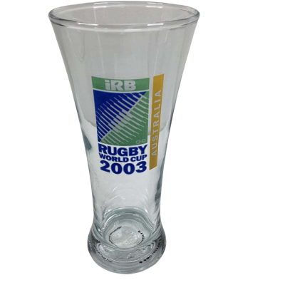 2003 rugby World Cup Australia 285ml glass