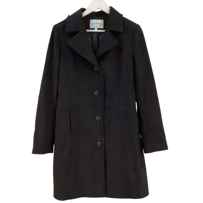 Savannah Womens  Size 10 Winter Coat Black  