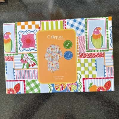  Women Satin Robe/One Size/Multicoloured /Designed in Australia(B10)