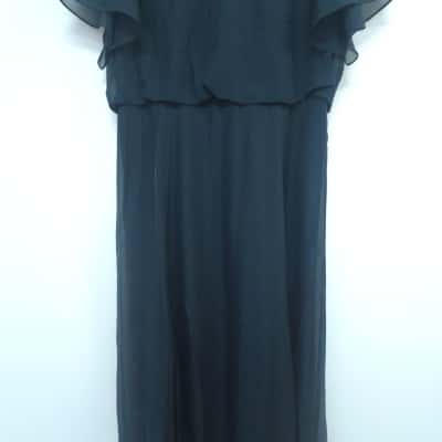 David Lawrence Womens  Size 12 Maxi Dress Green / Other 