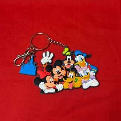 Disney Mickey Mouse & Friends Soft Rubber Key Chain