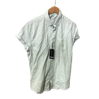 Connor Mens  Size M Button Up Shirt Green 