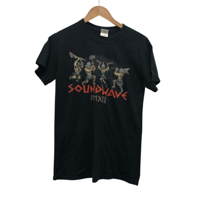 Soundwave 2012 festival shirt Gildan  Unisex  Size S Black  