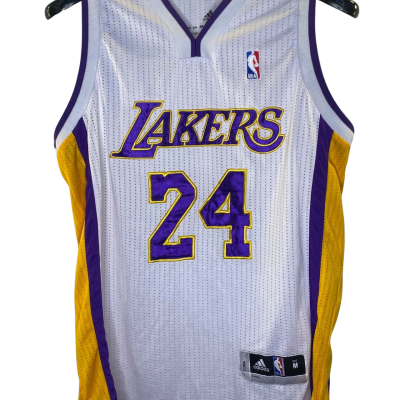 NBA Lakers Mens Jersey Size M Purple / White / Yellow 