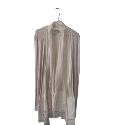 Imagine Women's Size 14 Longline Cardigan in Cream 
