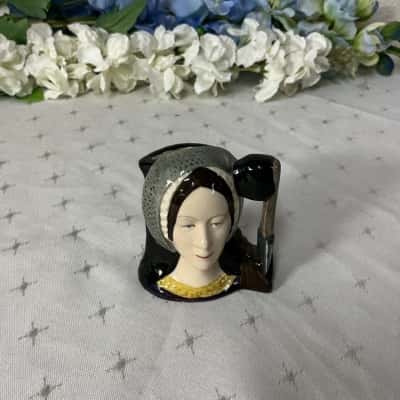 Vintage Royal Doulton Anne Boleyn Character Toby Jug