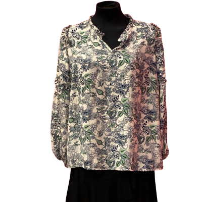 ***Liz Jordan Womens  Size 14 Long Bell Sleeve Top