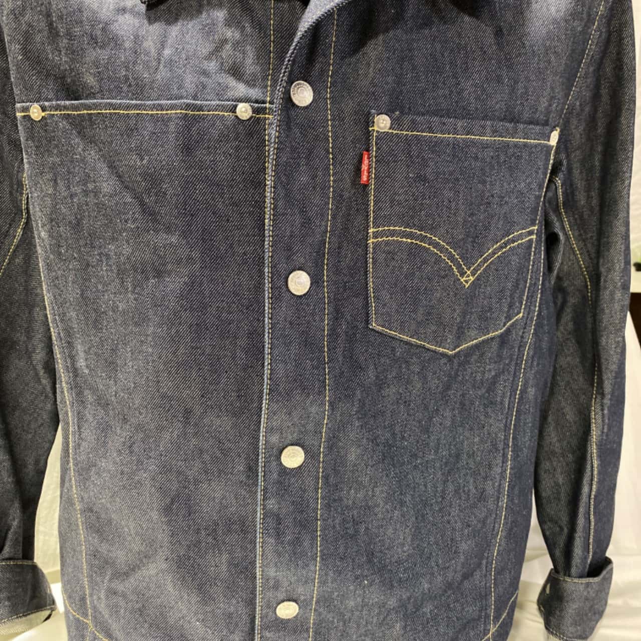 Levis engineered Mens Denim Jacket Blue