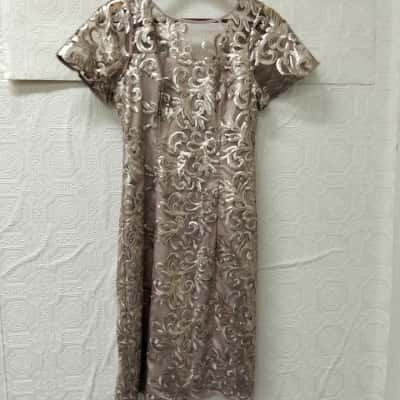 Review Womens  Size 8 Pewter Ellery Dress NWT RRP$329.95