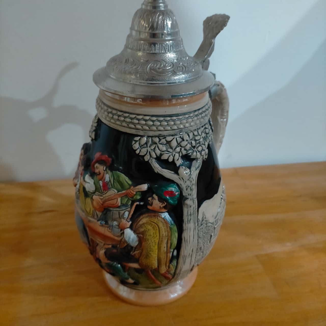 Large German Beer Stein Ornamental VGUC (s)