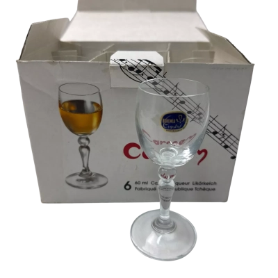 Bohemia Crystal 60ml liqueur glasses