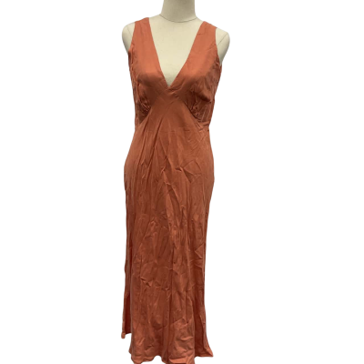 Nude Lucy Womens  Size S Sleeveless Dress  salmon
