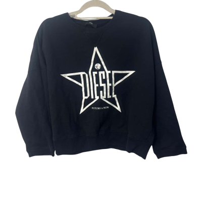 Diesel  Size M Sweatshirt Black  