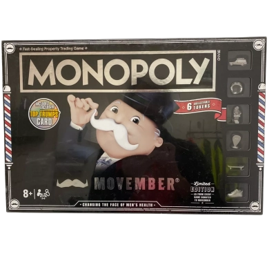 Monopoly Movember Limited Edition Board Game