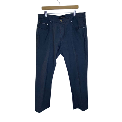  Johnwin Mens Regular fit Pants Size 40 Black  / Grey 