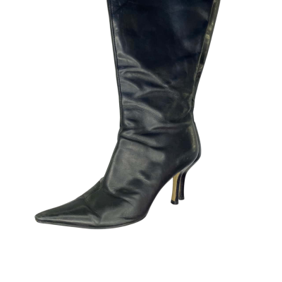  Womens Wittnes  Size 38 Heels Black  