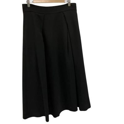 Carla Zampatti Womens  Size 12 Midi Skirt Black  