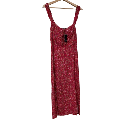 BNWT Sportsgirl Womens Size 12 Floral / Red Dress RRP $89.95