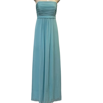 Dressy collection , Womens  Size 12 Bridesmaid Dress / Maxi Dress / Off The Shoulder Dress Blue 
