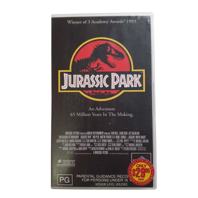 Jurassic Park VHS
