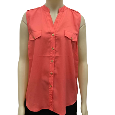 Sass Womens  Size 16 Singlet Top Orange 