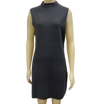 Calvin Klein Womens  Size XL Midi knit Dress Grey 