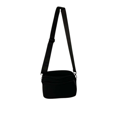 Decjuba Unisex Cross Body Bag Black 