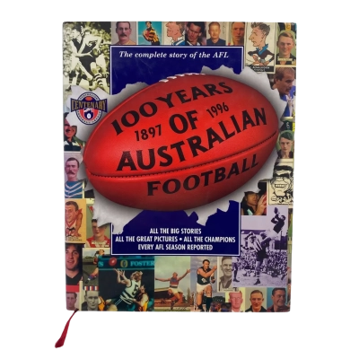 100 Years of Australian Football 1897 - 1996 Book