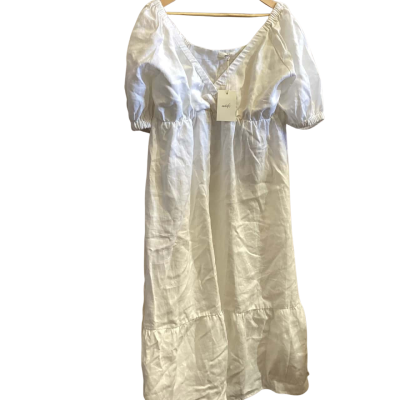 Adrift Womens  Size XXXL White Dress