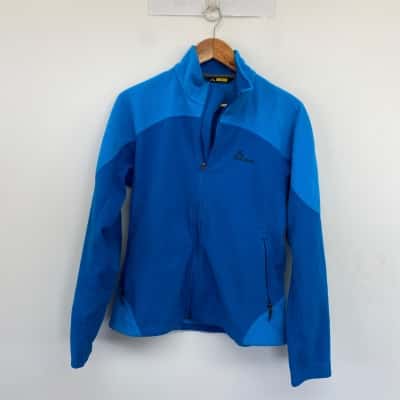Macpac Blue Zip Up Fleece Jacket  Size 16