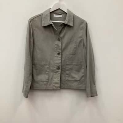 Assembly Label Womens  Size 10 Cropped Jacket Khaki 