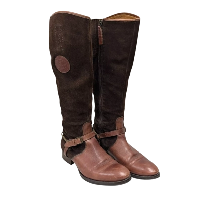 Tommy Hilfiger Country Style Size 39 Heritage Boots Brown 