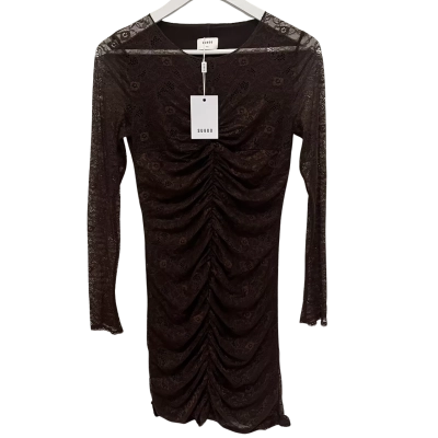 Suboo Womens  Size 8 Cocktail Dress Brown 