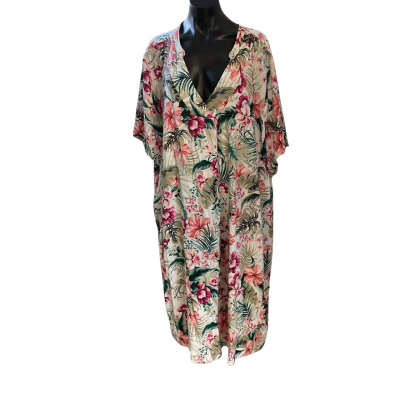 Autograph Womens  Size 30 Casual Dress Floral / White 