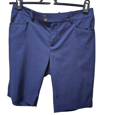Polo Ralph Lauren - Womens - Size 2 - Tailored Shorts - Navy Blue 