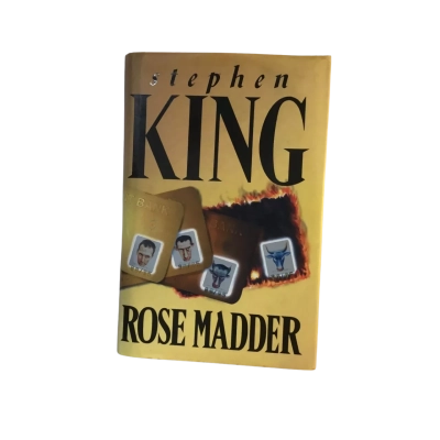 Stephen King Rose Madder Hard Cover Book