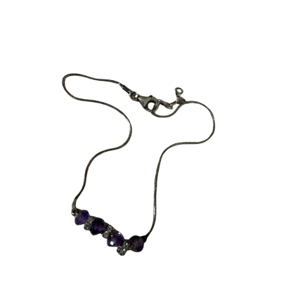  Women 925 silver multicoloured bracelet 