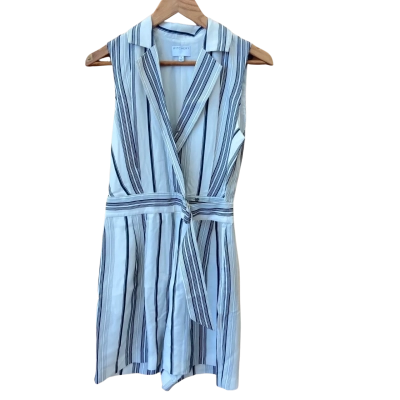 Witchery Striped Playsuit Size 8  