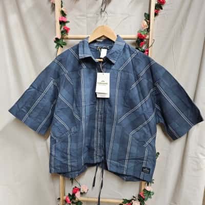 Womens Kathmandu Blue Sunscape Shirt Size XL RRP $109