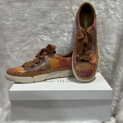 Blue Illusion Womens Sneakers Multicoloured 