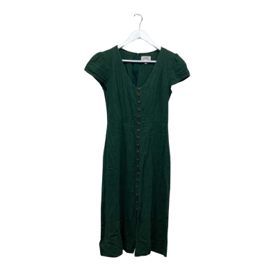 Stella Morgan Womens Size 8 Dark Green dress.. with pockets!