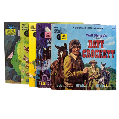 Set of 5 Disney Record Books