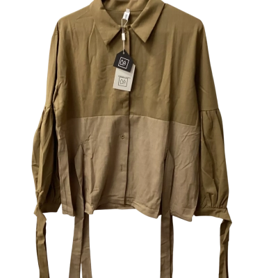 Berivan & Shwan  Womens  Size S Long Sleeve Shirt Brown B